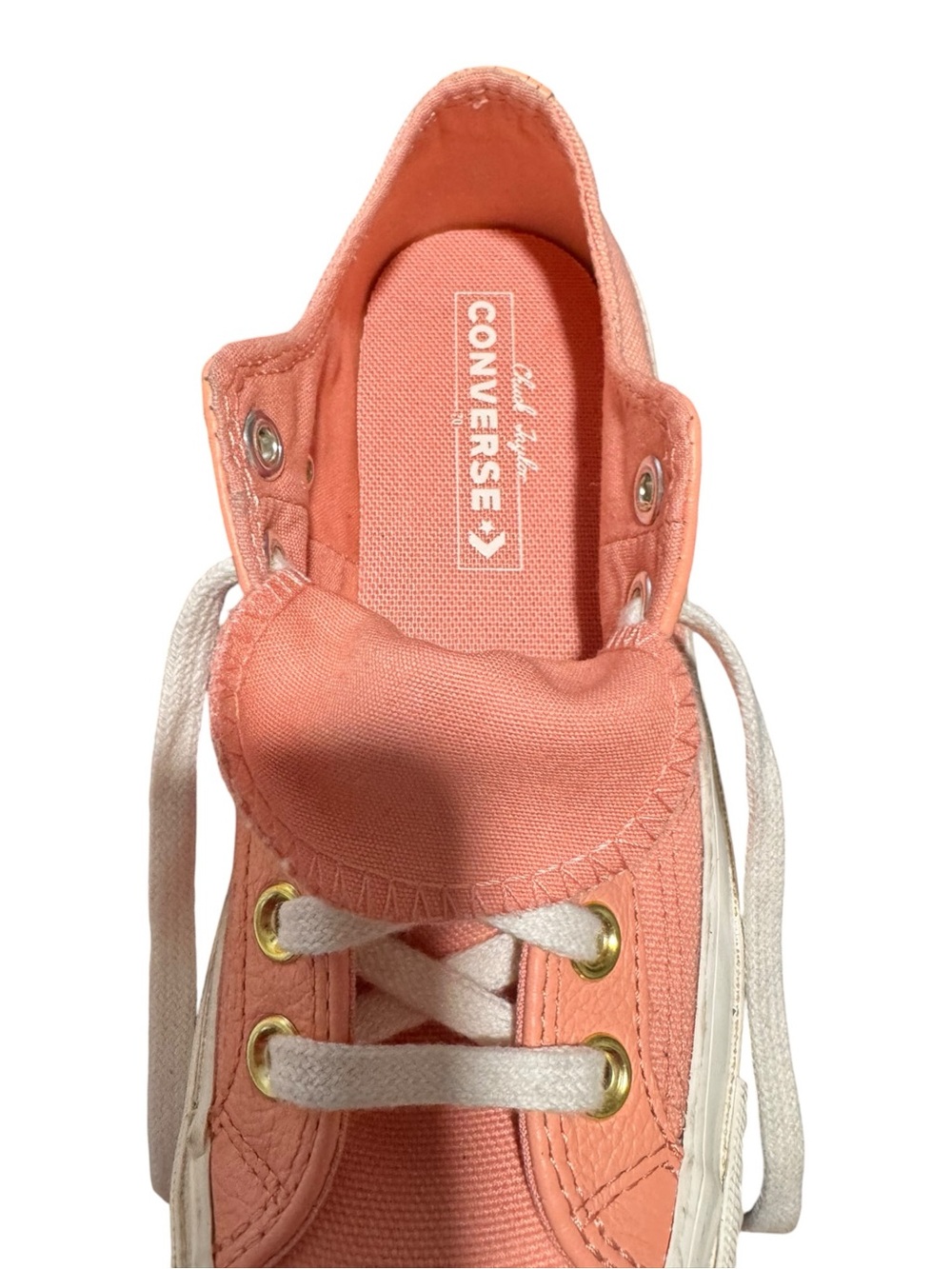 Converse Chuck 70 Low Top Sneakers - Sunset Glow Peach - Size 6.5 | NWT - Picture 4 of 7